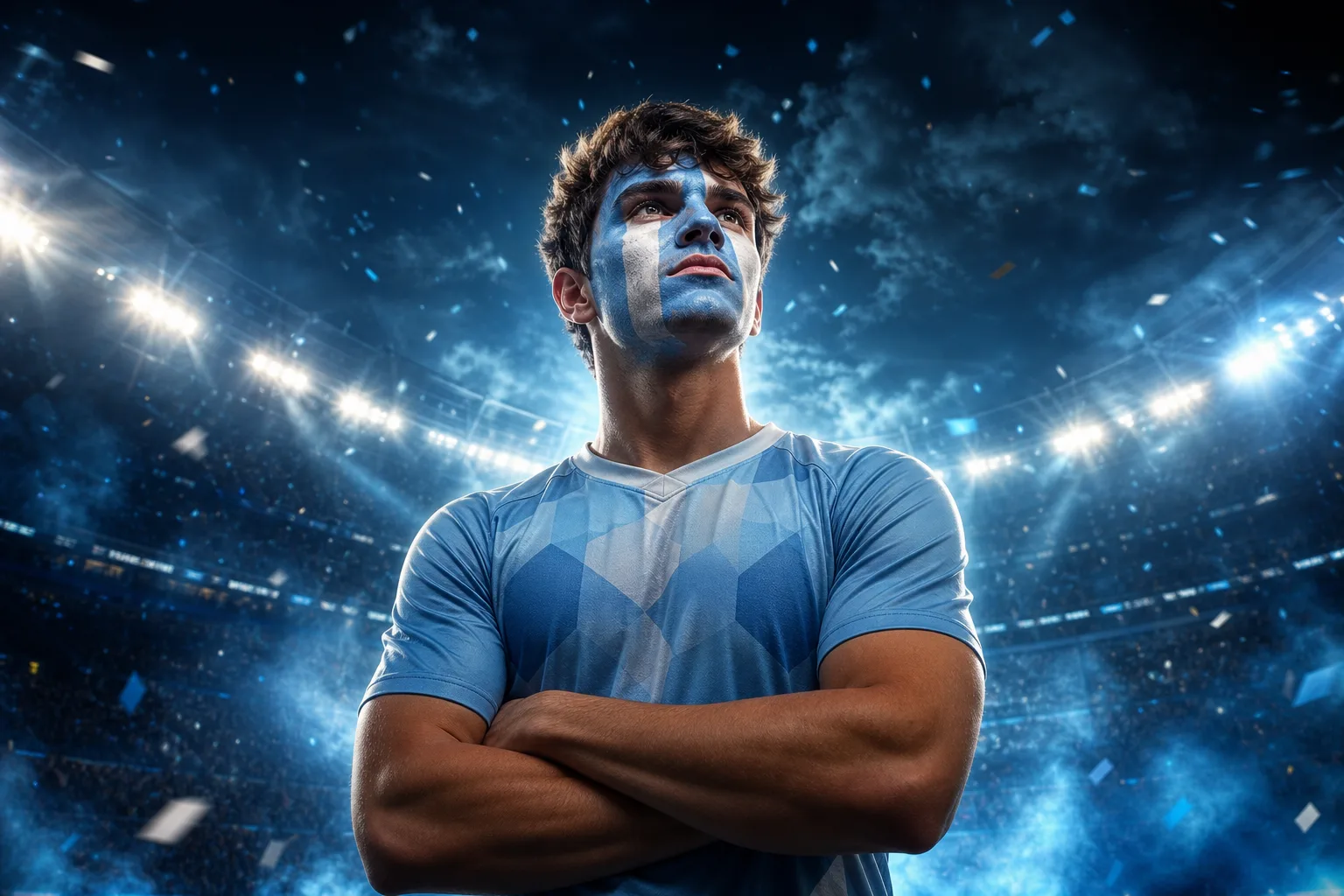 Generador de Pósters del Mundial 2026 con IA: Convierte tu Selfie en un Póster de Aficionado — Ejemplos 1