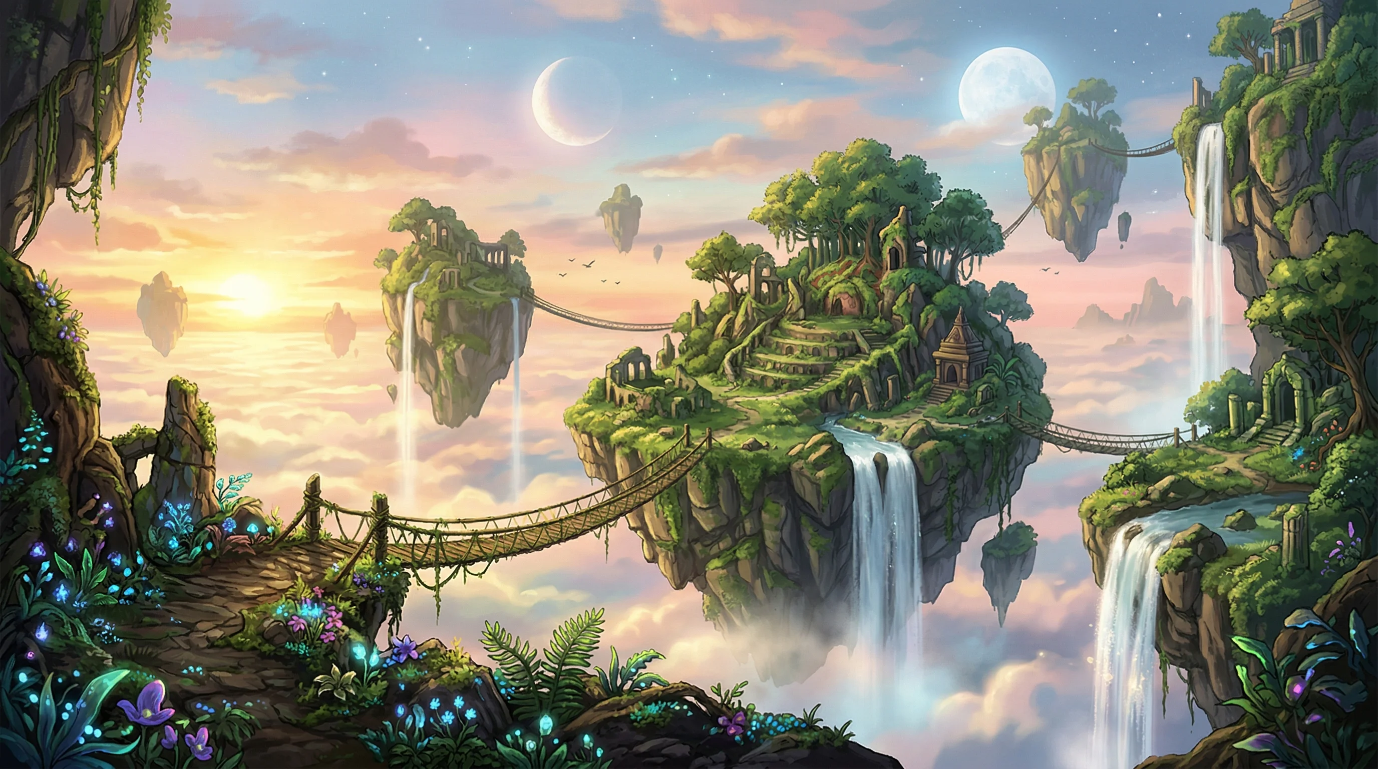 Floating Island Fantasy