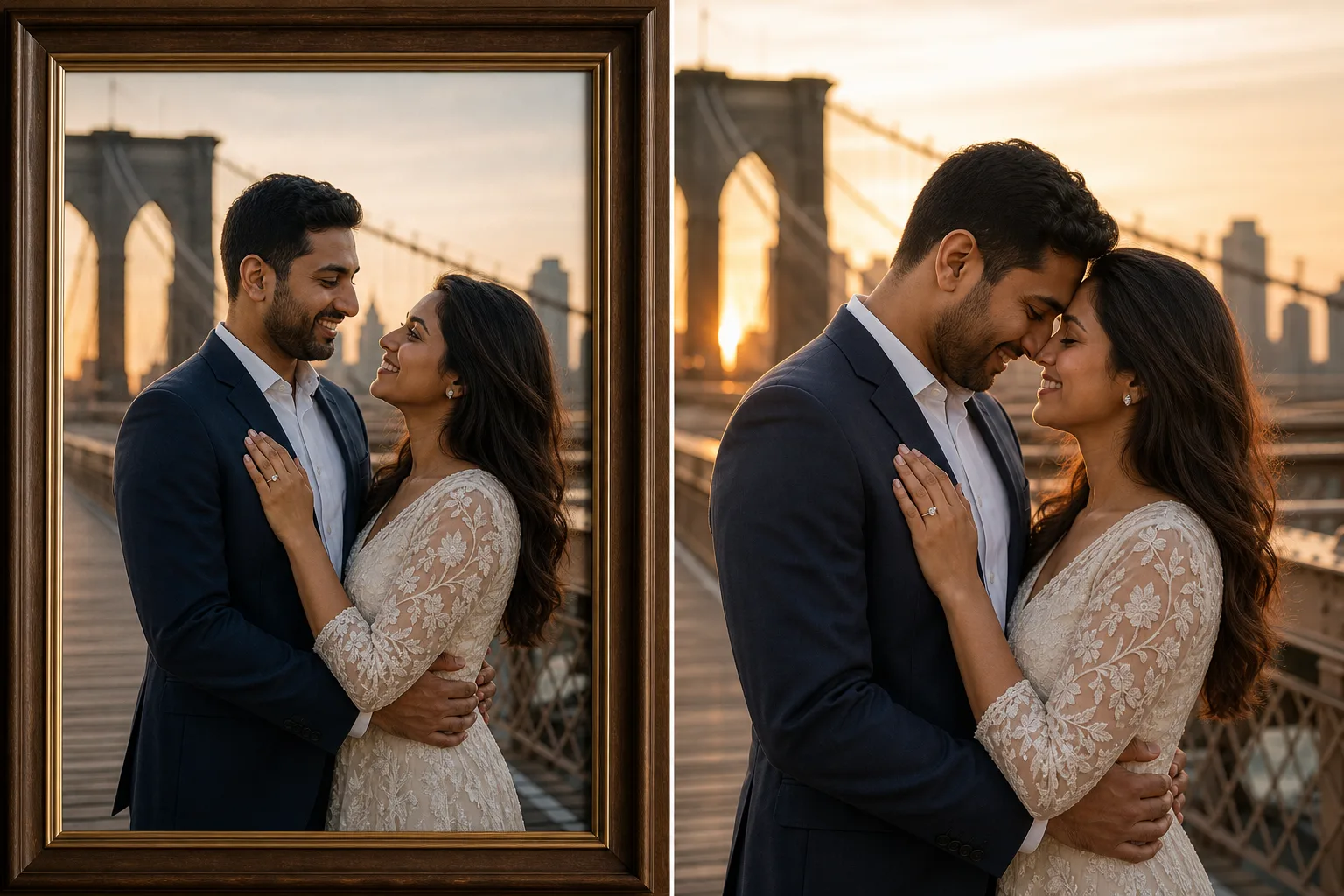 From Still Photo to Cinematic Kiss