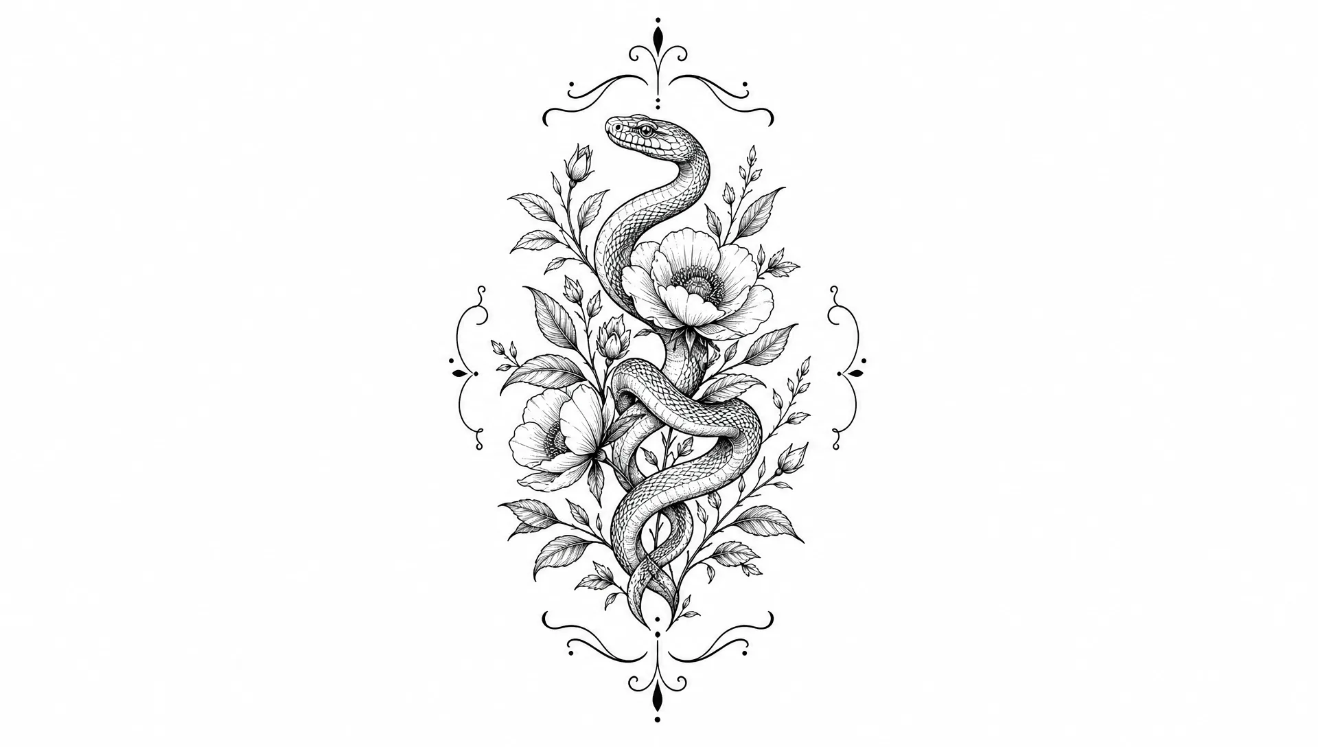 Generador AI de diseños de tatuaje: flash sheets desde texto — Ejemplos 1